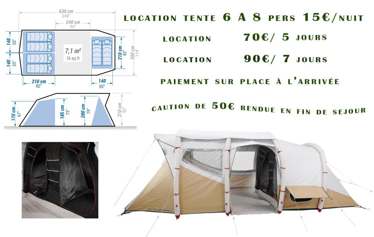Noyal-Muzillac Camping Chez L'Habitant מראה חיצוני תמונה